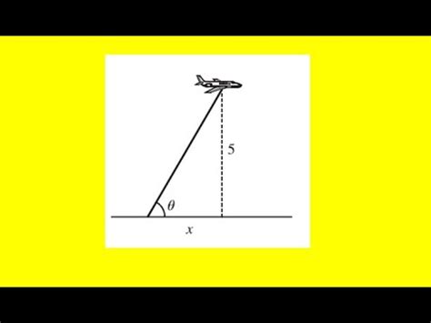 A Plane Flies Horizontally At An Altitude Of Km Youtube