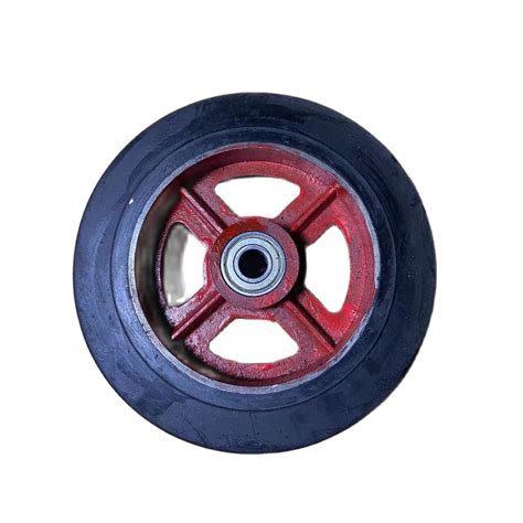 IRON KNIGHT Rubber Wheel For Hand Truck Push Cart Wheel Barrow