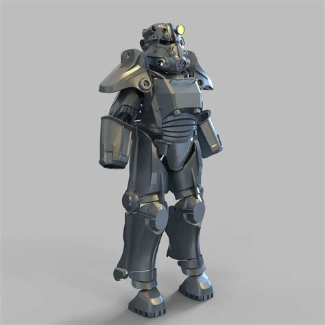 Fallout T Full Body Wearable Power Armor With Helmet D Model D