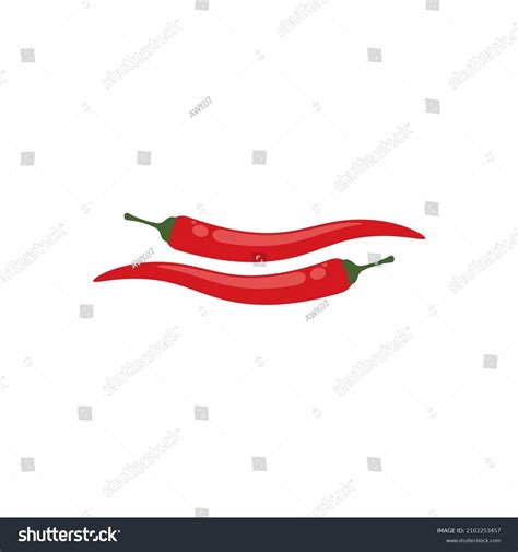 Red Hot Chili Illustration Logo Vector Stock Vector Royalty Free Shutterstock