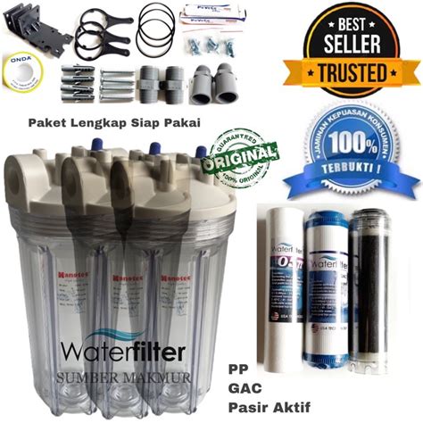 Jual Paket Filter Zat Besi Pasir Aktif GAC PP Siap Pakai Shopee Indonesia