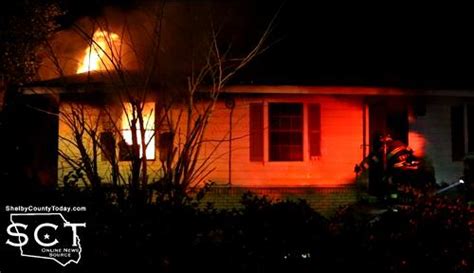 Smoke from House Fire Alerts Neighbors | Shelby County Today