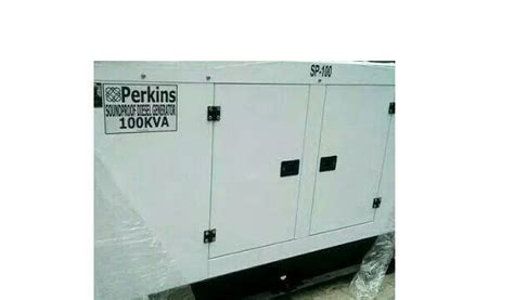 100kva Perkins Generator Peter Chris Electrical Limited