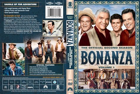 Bonanza - Season 2 Volume 1 - TV DVD Scanned Covers - Bonanza Season 2 Volume 1 - English f ...