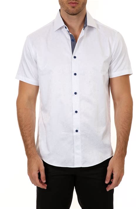 192117 Men S White Button Up Short Sleeve Dress Shirt Mens White Dress Shirt Mens White