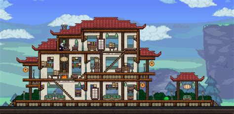 Terraria Dynasty Wood House - Spamlee