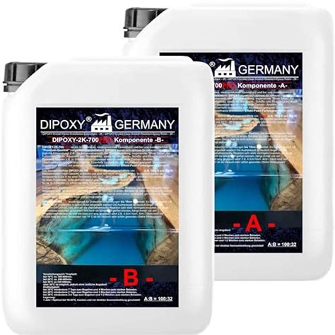 3 96kg DIPOXY 2K 700PRO Epoxidharz 2K Bis 10cm Im Epoxidharz Vergleich 2024