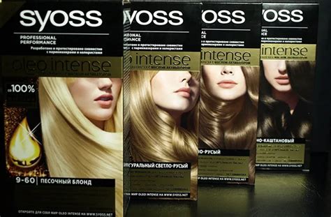 Syoss (Сьес) краска для волос. Палитра, инструкция по применению ...