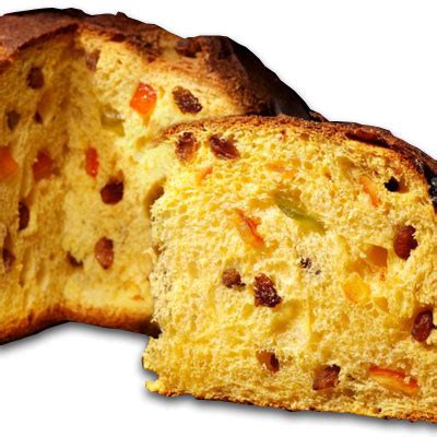 Panettone Classico Dans Le Sachet Avec Des Raisins Secs Et Des Fruits