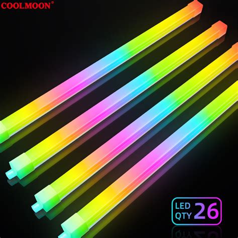 Thanh Led Bar ARGB Coolmoon F300 Coolmoon Y360 Đồng Bộ Hub Coolmoon