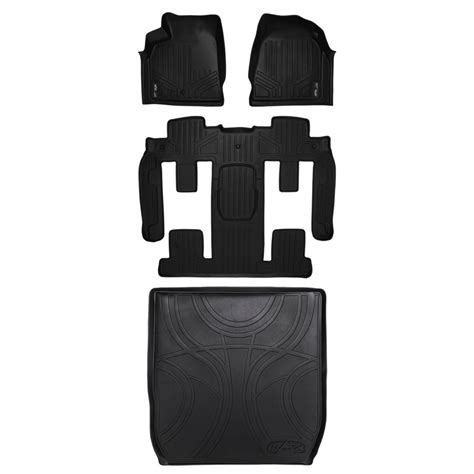 A0043b0044d0043 Maxliner Smartliner 1st 2nd And 3rd Row 1 Piece Floor Liners And Extended Cargo