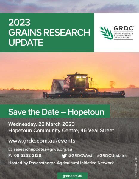 2023 Regional GRDC Grains Research Update Hopetoun Grain Industry