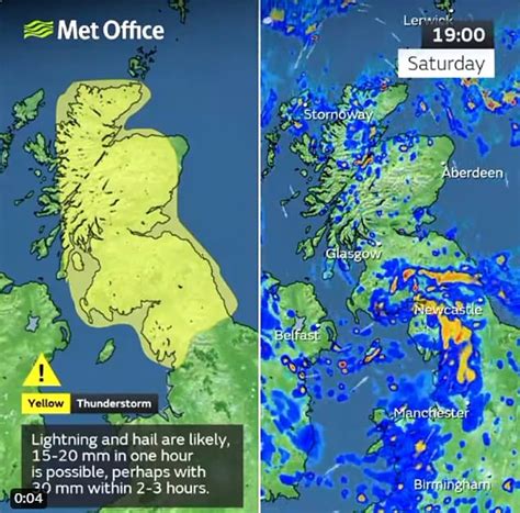 Thunderstorms sweep Britain after Met Office warned of floods and ...