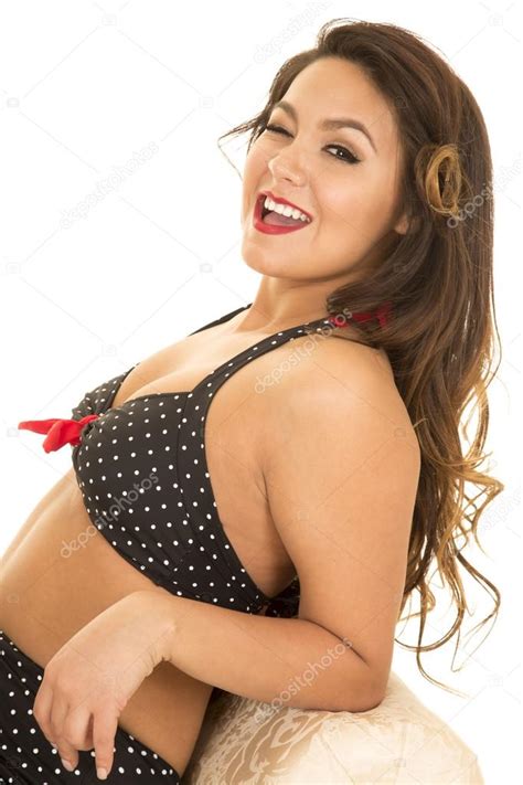 Woman In Vintage Bikini Stock Photo Image By Alanpoulson