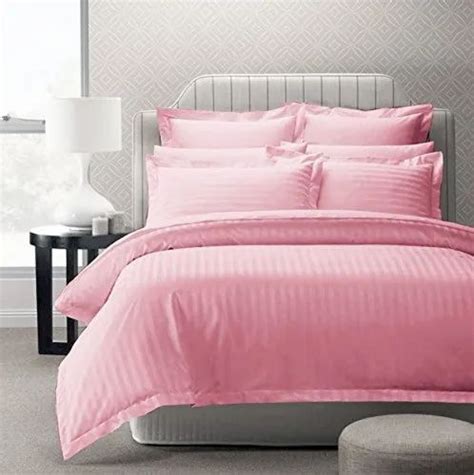 100 Cotton Satin Striped Bed Sheets 210tc Plain Cotton Bed Sheets For