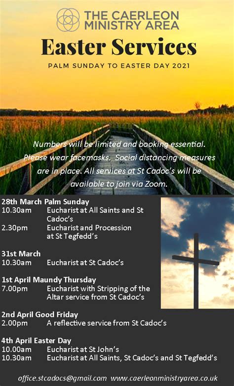 You Are Welcome To Join Us On Our Journey From Palm Sunday Through Holy