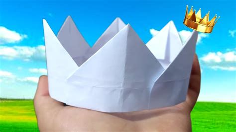 How To Make A Paper Crown In 3 Easy Steps Easy Craft Youtube