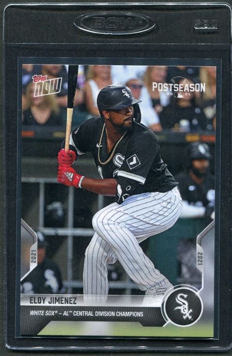 2021 Topps Now Postseason Eloy Jimenez PS 43 White Sox EBay