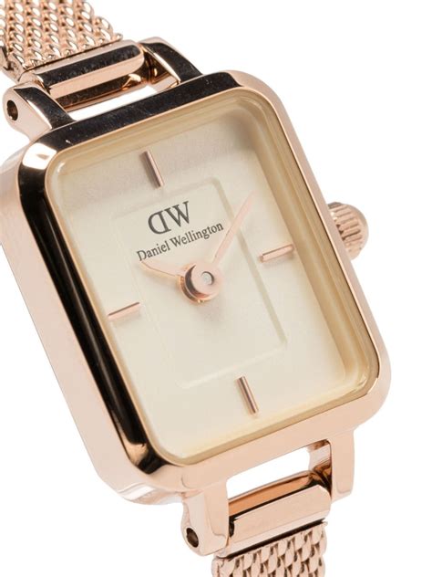 Daniel Wellington Quadro Mini 19mm Neutrals Farfetch