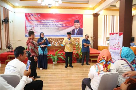 Muhammad Rizal Legislator RI Gelar Sosialisasi Program BKKBN Cegah