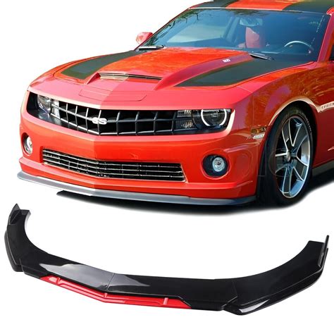 For Chevrolet Camaro Ss Front Bumper Lip Spoiler Splitter Body Glossy