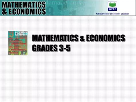 Ppt Mathematics And Economics Grades 3 5 Powerpoint Presentation Id