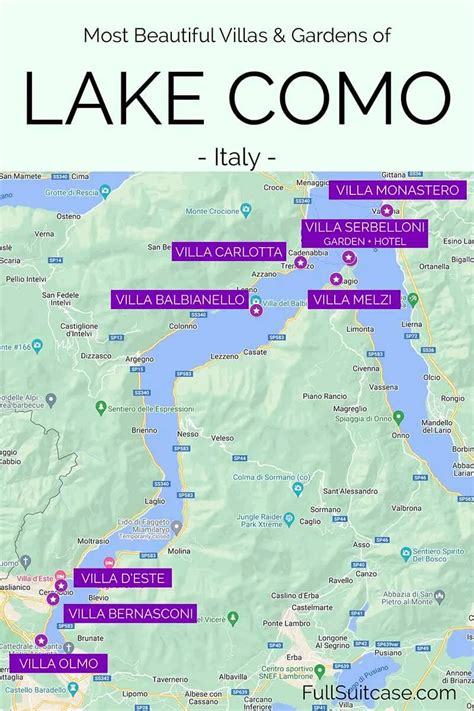 9 Most Beautiful Lake Como Villas & Gardens (+ How to Visit & Map) 