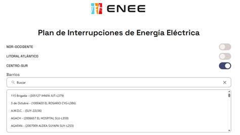 Cortes De Energía Programados Para Hoy Martes 20 De Junio Estas Son