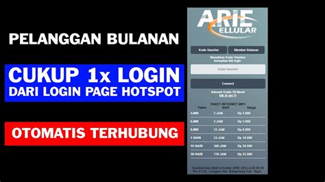 Cukup X Login Langsung Terhubung Mac Bunding Untuk Pelanggan Bulanan