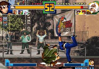 Screenshot Of The King Of Fighters Arcade Mobygames