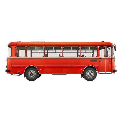 Passenger bus isolated on transparent background 46854653 PNG