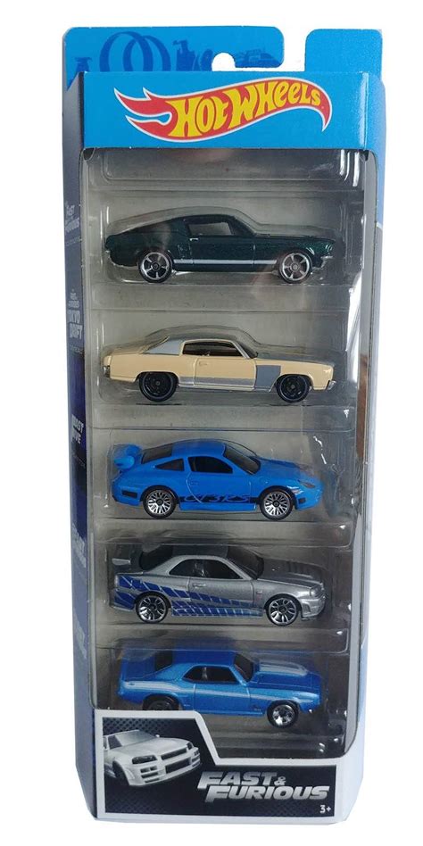 Hot Wheels Fast Furious Auta Metalowe Zestaw Pak GHP