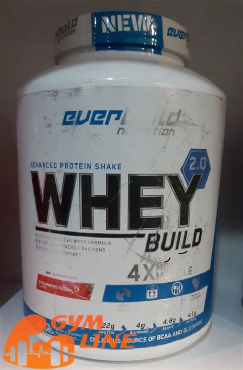 خرید پروتئین وی اوربیلد قیمت Everbuild Nutrition Whey Build جیم لاین