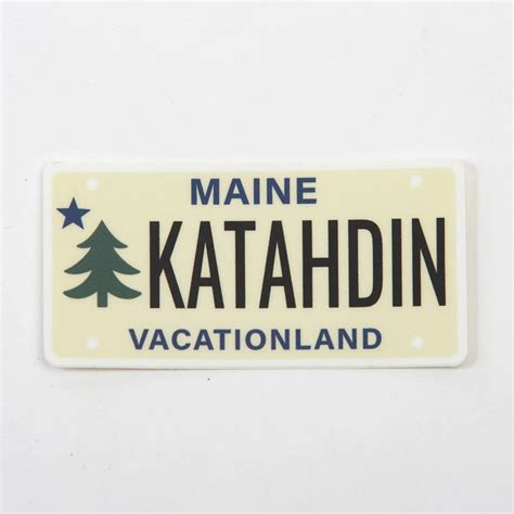 Maine License Plate Stickers | Maine Stickers | Down East Shop | Down ...