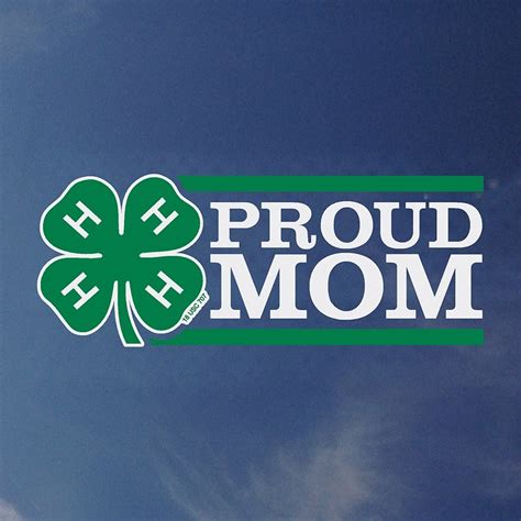 Proud 4 H Mom Decal Shop 4 H