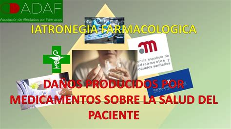 Daños producidos por medicamentos sobre la salud de las personas