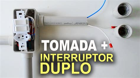 Instala O De Interruptor Duplo Tomada Passo A Passo