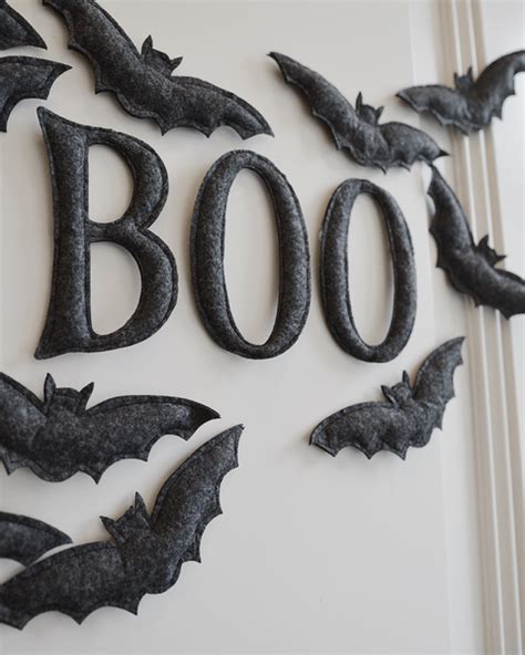 Felt Halloween Bats Noordliving