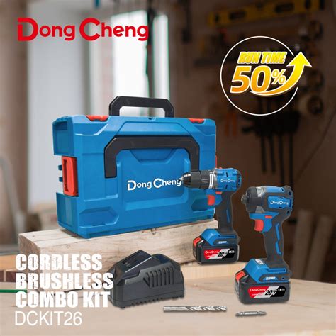 Dongcheng Dckit Ek V Impact Driver Hammer Drill Tool Box