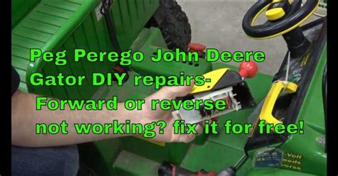 Peg Perego John Deere Tractor Parts Diagram