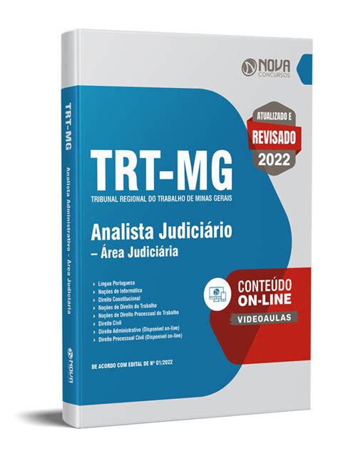 Apostila TRT MG Analista Judiciário Área Judiciária