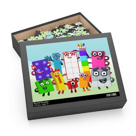 Numberblocks Puzzle 120 Pieces Etsy Singapore