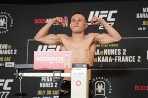 Ufc Fight Night Kara France Vs Albazi Weigh In Results All Fighters