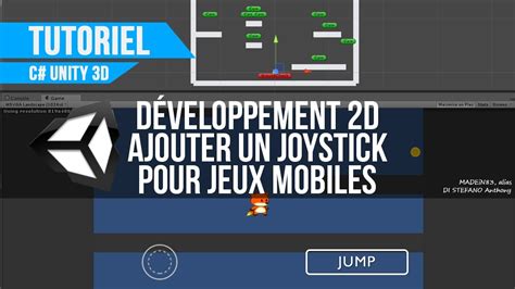 C Tuto Fr Unity Int Gration D Un Joystick D Pour Jeu Mobile