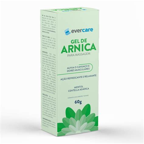 Qual O Melhor Gel De Arnica - Gel de Arnica Ever Care 60g - Drogarias Pacheco
