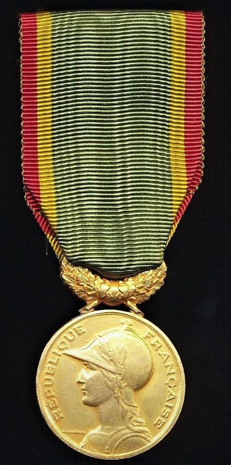 Aberdeen Medals France Society Medal Of The Republican Society For