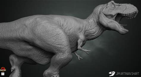 Artstation Tyrannosaurus Rex Ready 3d Print Resources