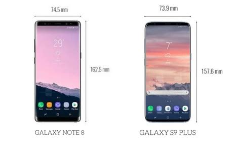 Galaxy S9 Plus Vs Note 8 Which One To Choose Moyens I O