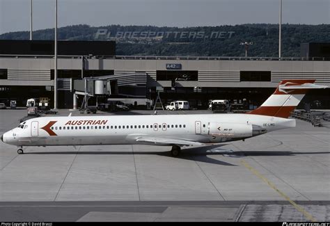 Oe Lmo Austrian Airlines Mcdonnell Douglas Md Dc Photo By