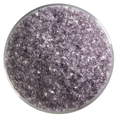 Bullseye Frit Light Silver Medium 450g Transparent